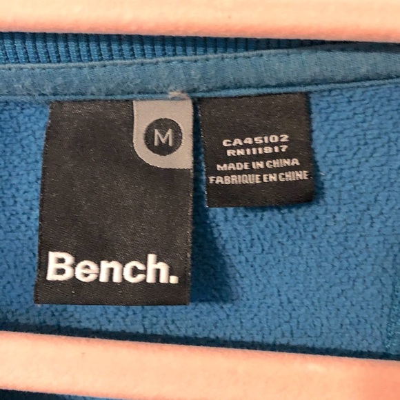 Bench Funnel Neck Asymmetrical Zip Teal Jacket - Picture 4 of 4